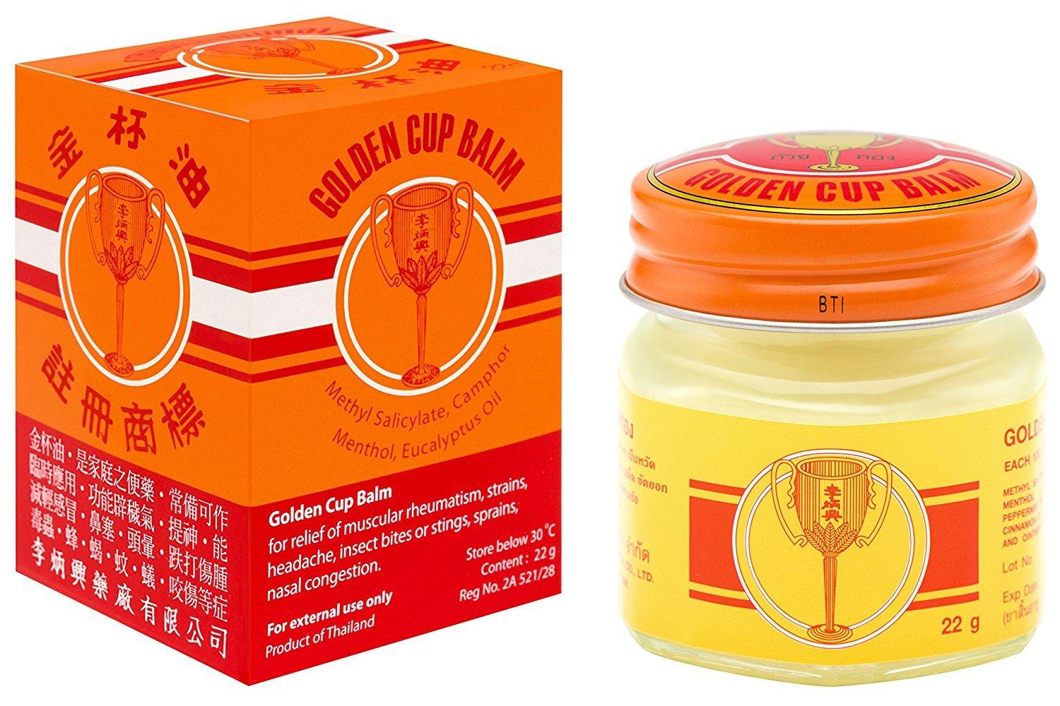 ยาหม่องตราถ้วยทอง